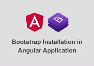 Bootstrap In Angular Application