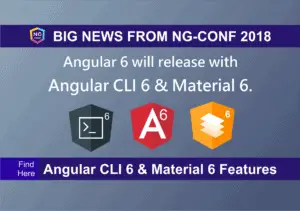 Angular CLI 6 and Angular Material 6 Features