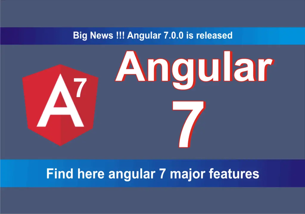 Angular 7 Features | What's new in Angular 7 ?