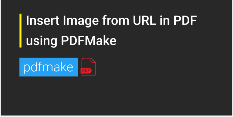 Insert image from URL in PDF using PDFMake