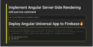 Implement Angular Server Side Rendering